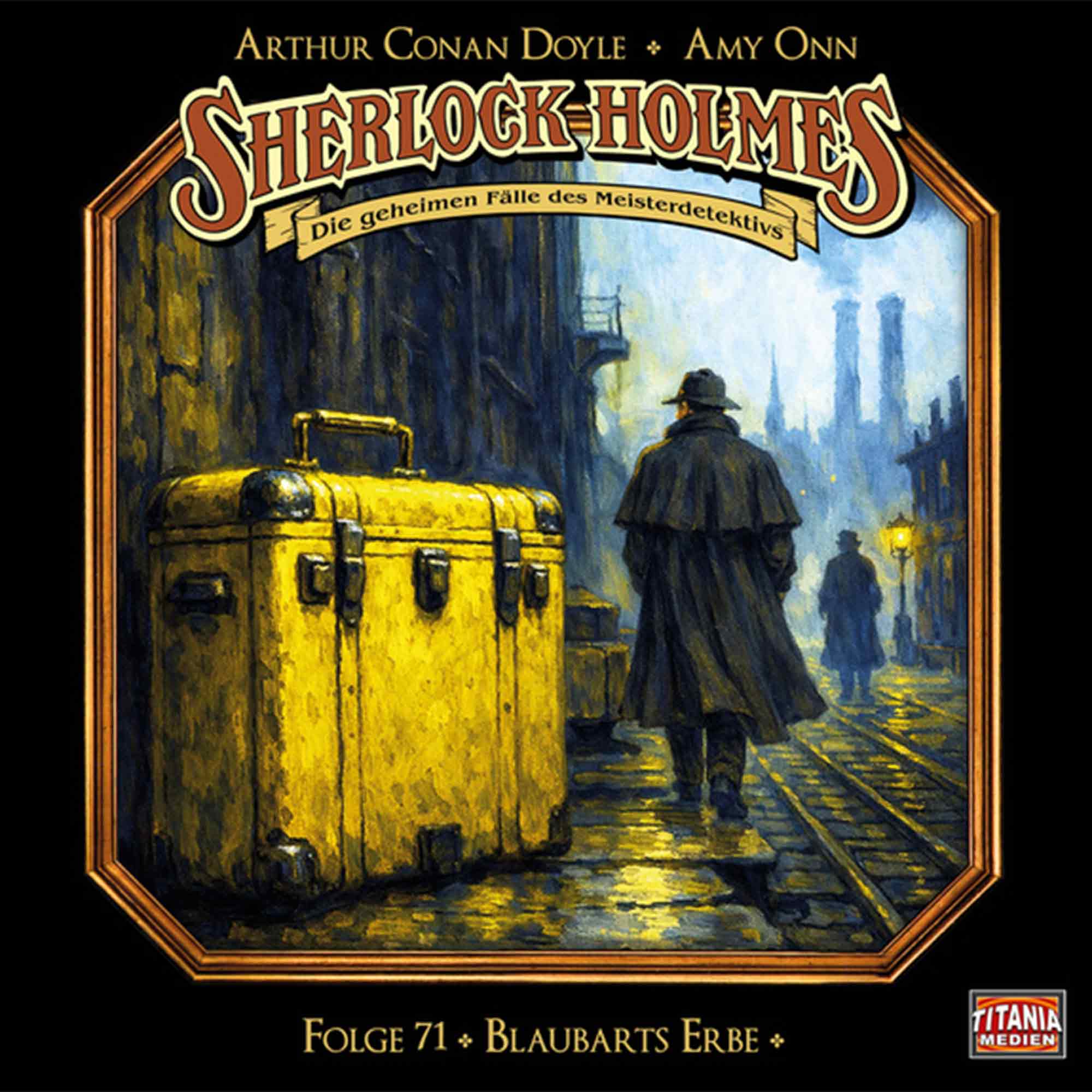 »Sherlock Holmes – die geheimen Fälle des Meisterdetektivs«, Folge 71, »Blaubarts Erbe« (CD, rund 87 Minuten) »Sherlock Holmes – die geheimen Fälle des Meisterdetektivs«, Folge 71, »Blaubarts Erbe« (CD, rund 87 Minuten)