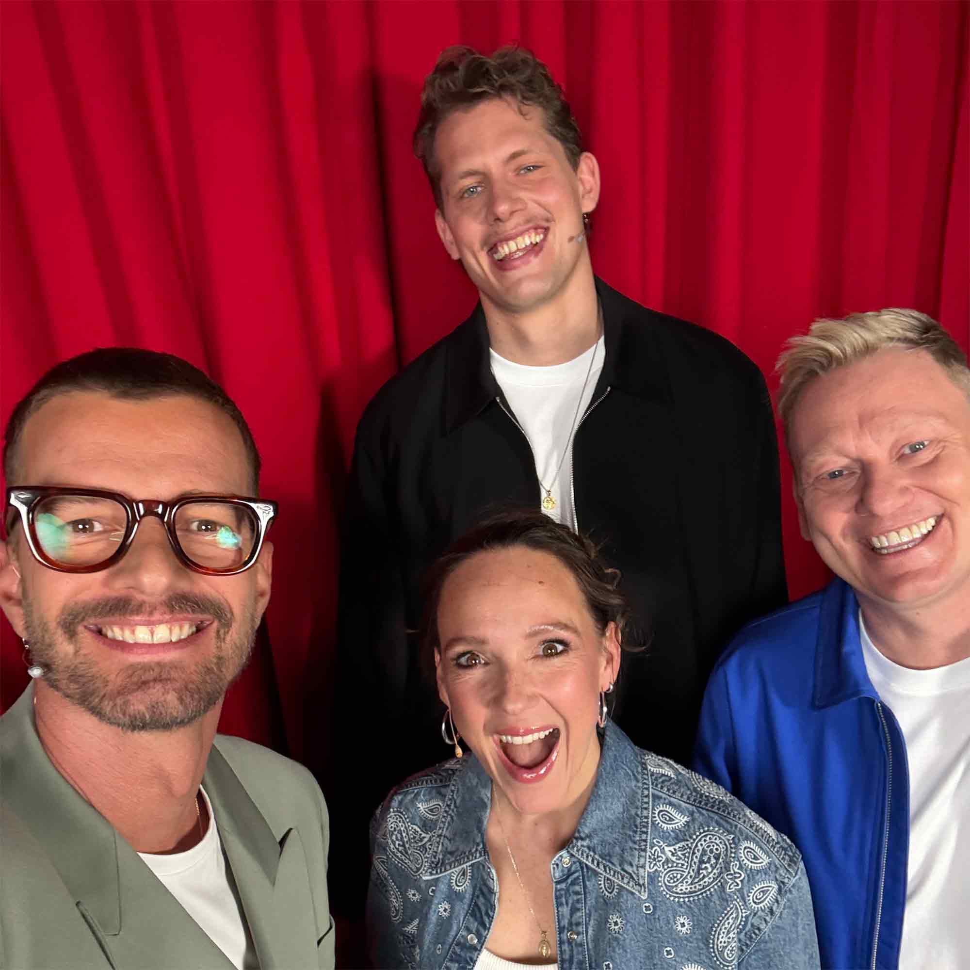 Startaufstellung steht! Carolin Kebekus, Moritz Wagner und &raquo;Knossi&laquo; spielen auf Angriff und wollen Joko ins Abseits drängen