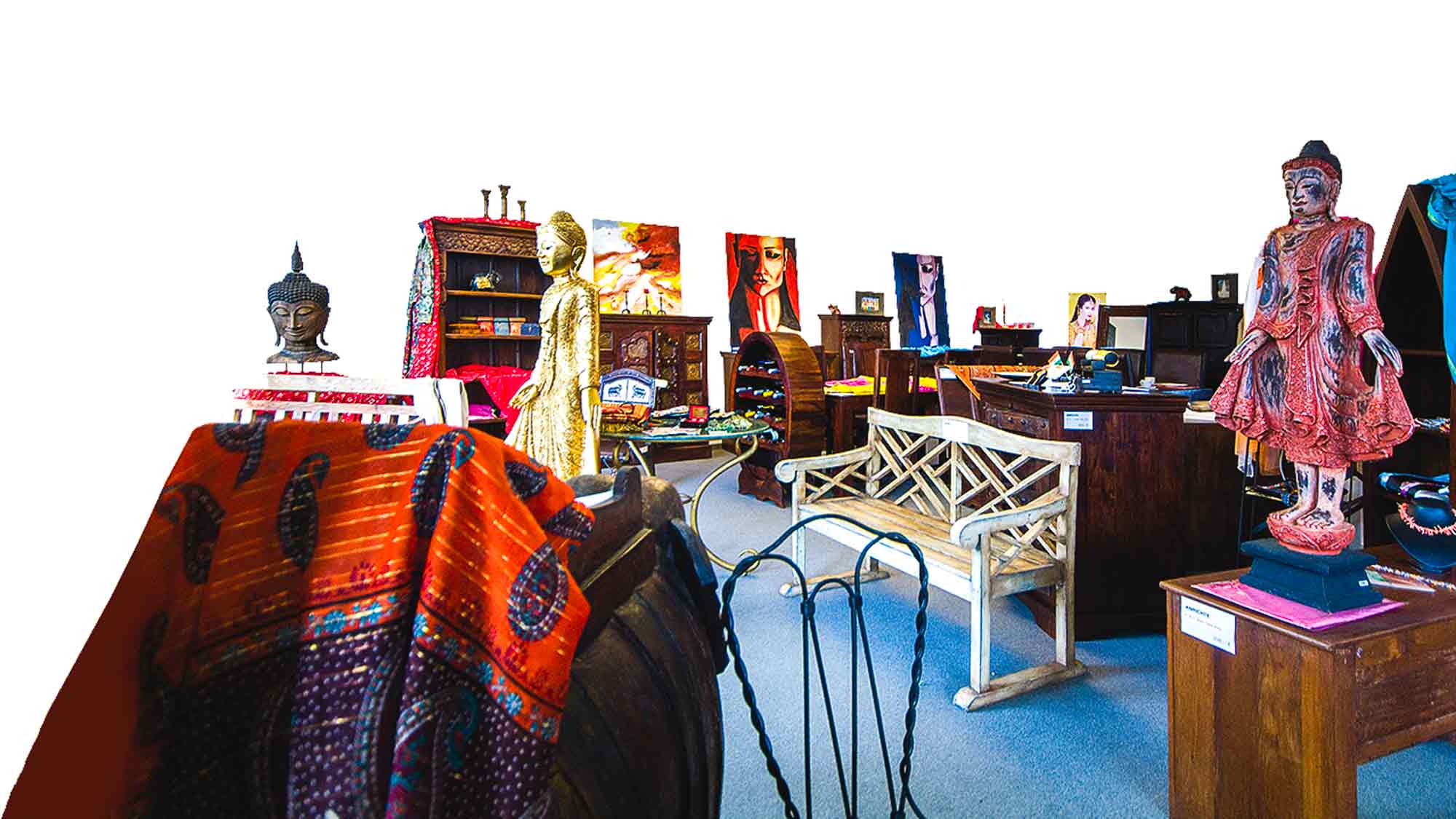 KWS History: Stadtgeschichte Gütersloh – Kolonialstilmöbel und Accessoires beim &raquo;House of Bilkha&laquo; (2007)