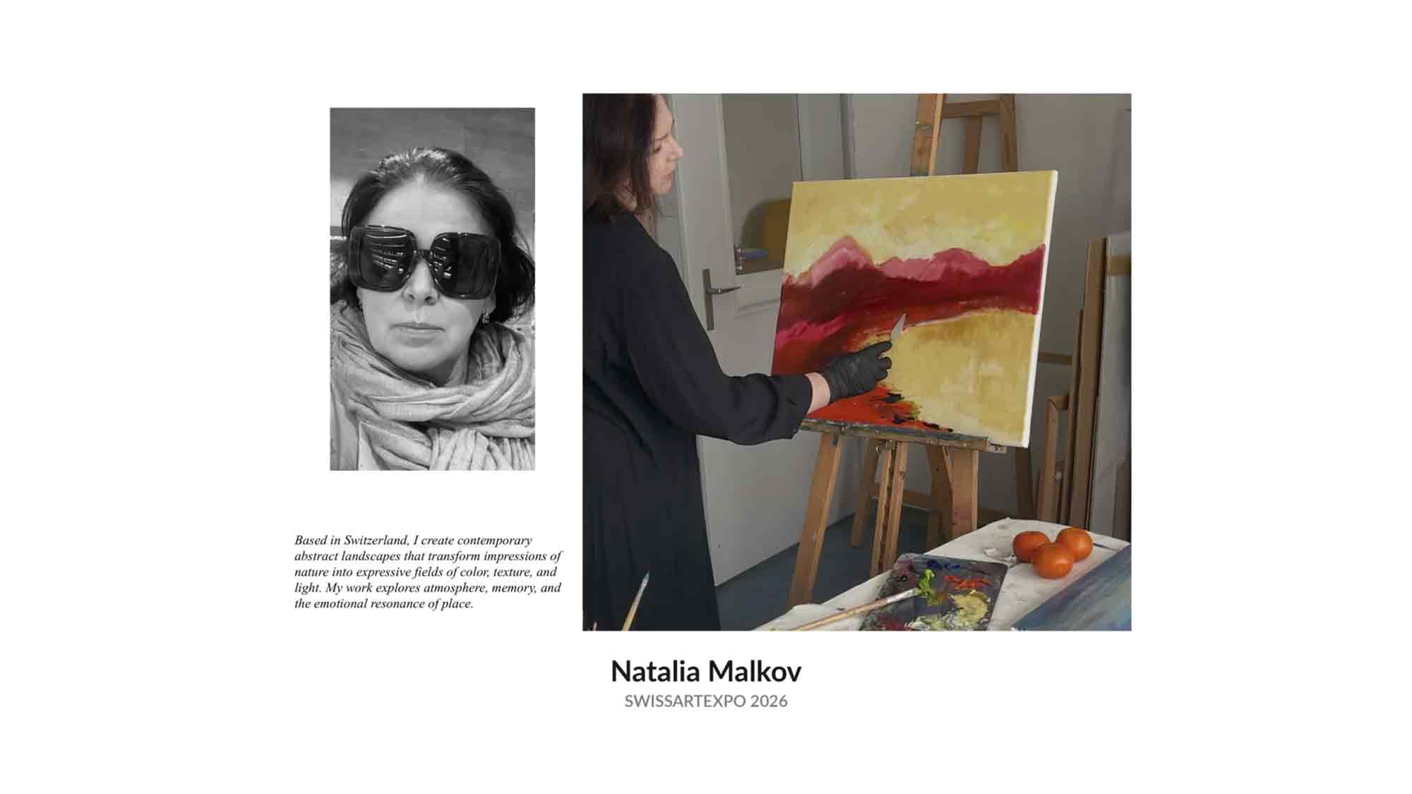 Natalia Malkov bringt die emotionale Kraft von Licht und Farbe an die »Swissartexpo 2026« Natalia Malkov bringt die emotionale Kraft von Licht und Farbe an die »Swissartexpo 2026«