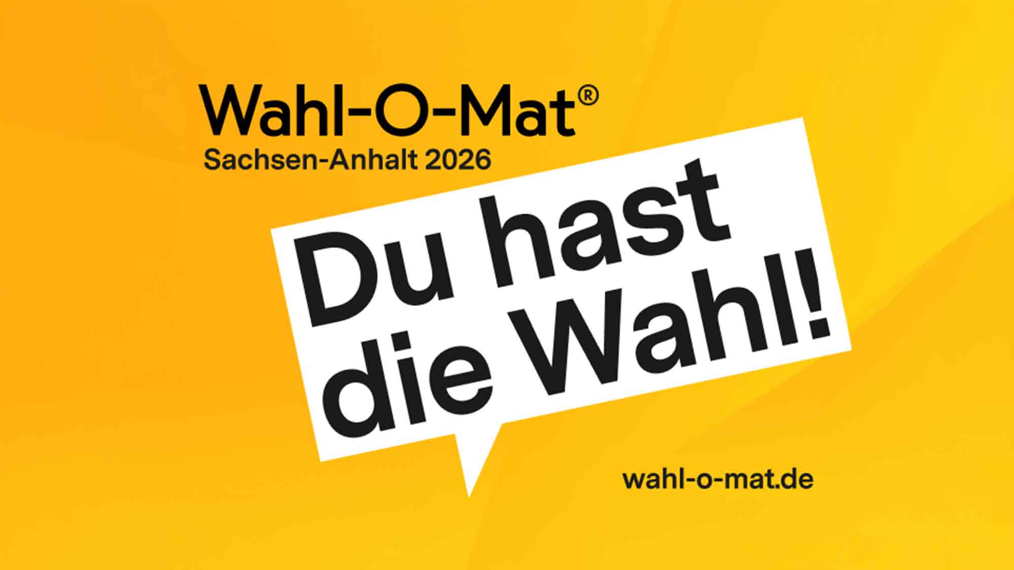 »Wahl O Mat« zur Landtagswahl in Sachsen Anhalt erreicht halbe Million Nutzungen »Wahl O Mat« zur Landtagswahl in Sachsen Anhalt erreicht halbe Million Nutzungen