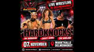 Treffen der internationalen Wrestling Superstars in der Markthalle Delmenhorst, 7. November 2026