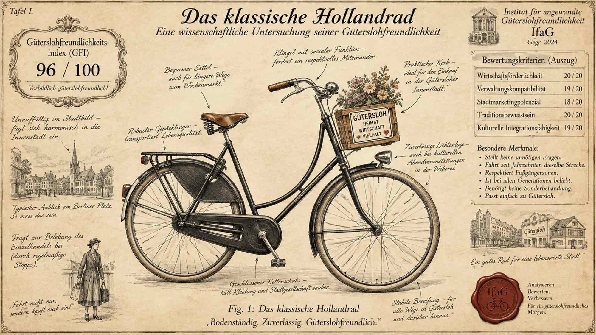 KWS Studie: Wie güterslohfreundlich sind Fahrräder? KWS Studie: Wie güterslohfreundlich sind Fahrräder?