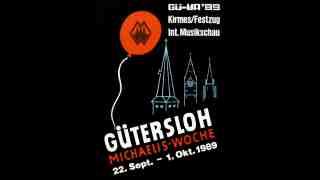 NOW Commons: Plakat Michaeliswoche Gütersloh 1989