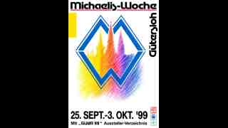 NOW Commons: Plakat Michaeliswoche Gütersloh 1999