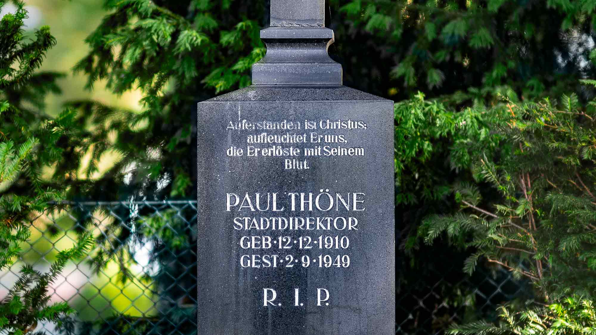 NOW Commons: Lapidarium, Bürgermeistergräber, Gütersloh …