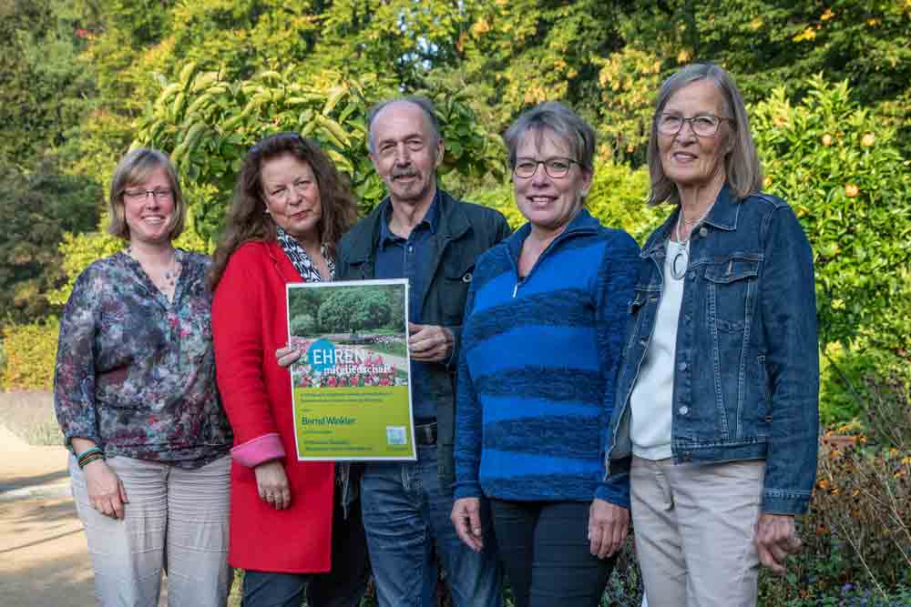 Gütersloh: Förderkreis Stadtpark mit neuem Vorstandsteam und dem ersten Ehrenmitglied der Vereinsgeschichte
