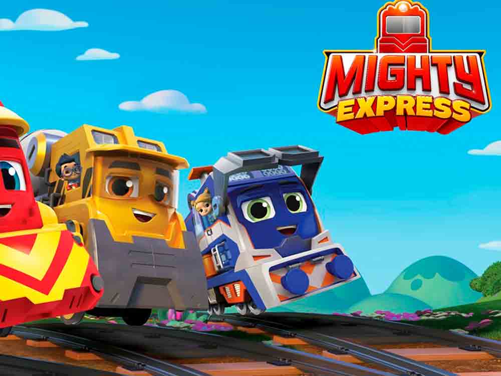 Volle Fahrt voraus, Super RTL zeigt Vorschulserie »Mighty Express: superschnelle Zugfreunde« in deutscher Erstausstrahlung und sichert sich Lizenzrechte Volle Fahrt voraus, Super RTL zeigt Vorschulserie »Mighty Express: superschnelle Zugfreunde« in deutscher Erstausstrahlung und sichert sich Lizenzrechte