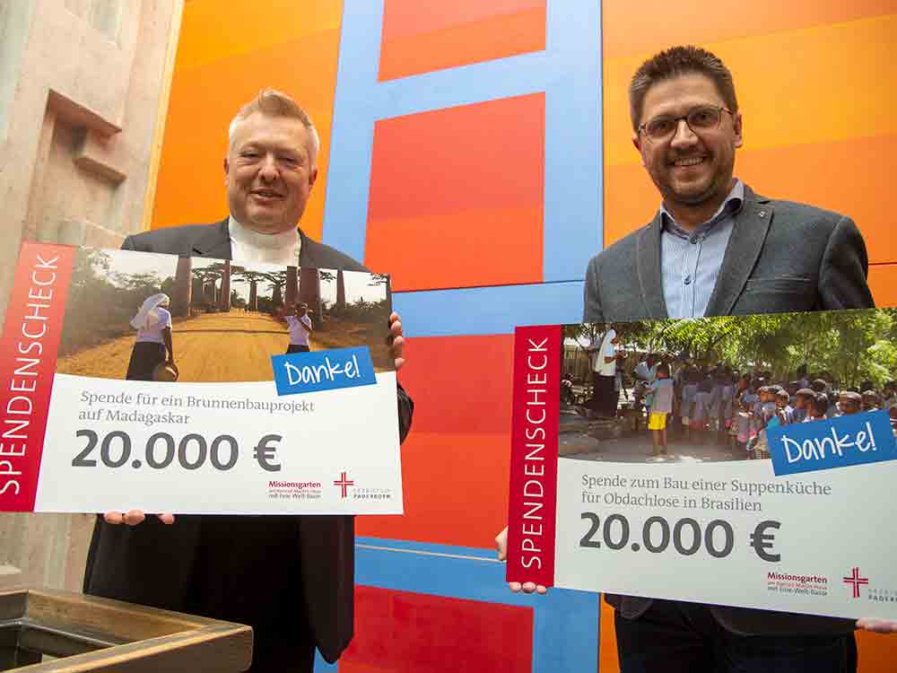 40.000 Euro für Brunnenbau und Suppenküche, Libori-Charity-Box-Aktion sorgt für bessere Lebensbedingungen auf Madagaskar und in Brasilien 40.000 Euro für Brunnenbau und Suppenküche, Libori-Charity-Box-Aktion sorgt für bessere Lebensbedingungen auf Madagaskar und in Brasilien