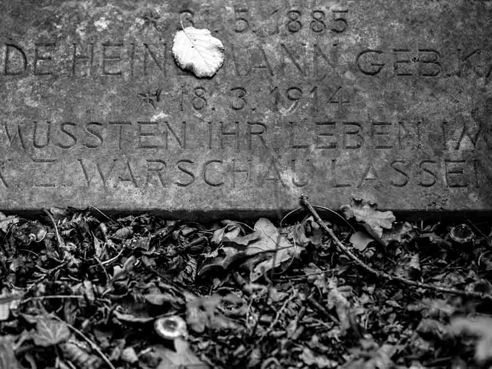 Gütersloh: Führungen über den Jüdischen Friedhof im Rahmen von »re-mem-ber: Erinnern für die Zukunft« Gütersloh: Führungen über den Jüdischen Friedhof im Rahmen von »re-mem-ber: Erinnern für die Zukunft«