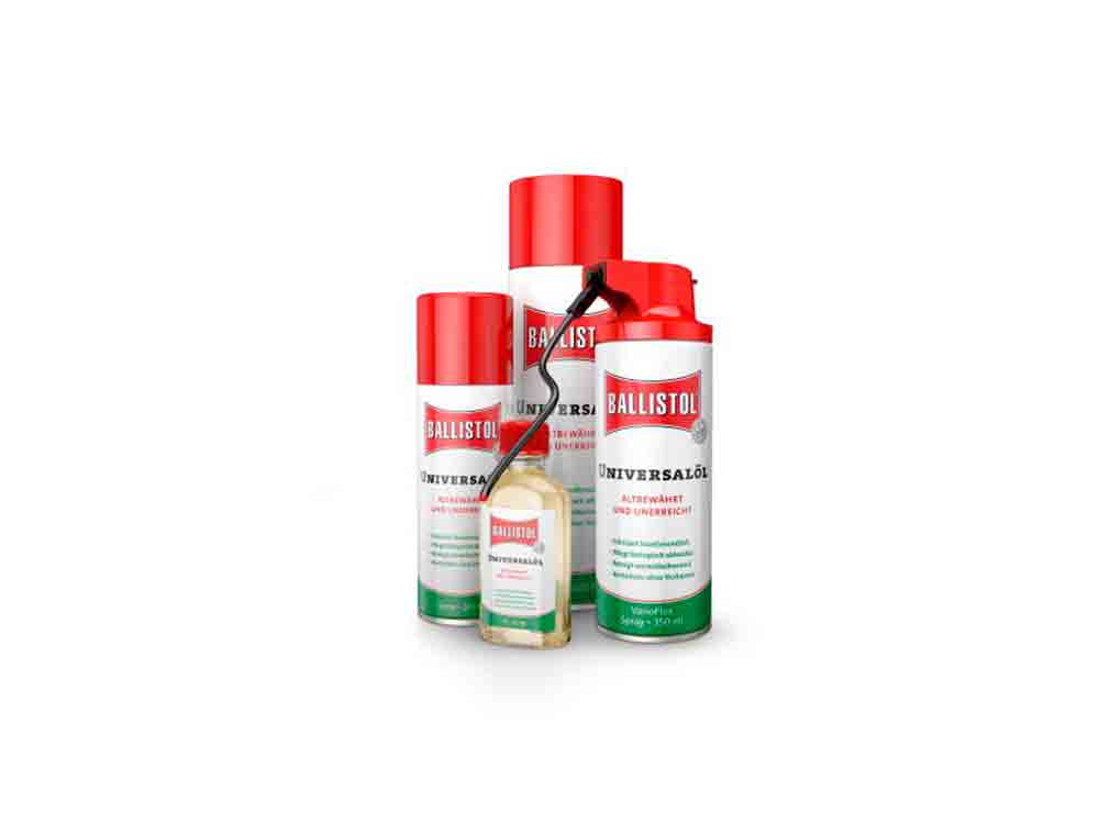Qualität hat einen Namen: Ballistol Universalöl, bewährt seit 1904 mit hautverträglicher Rezeptur Qualität hat einen Namen: Ballistol Universalöl, bewährt seit 1904 mit hautverträglicher Rezeptur