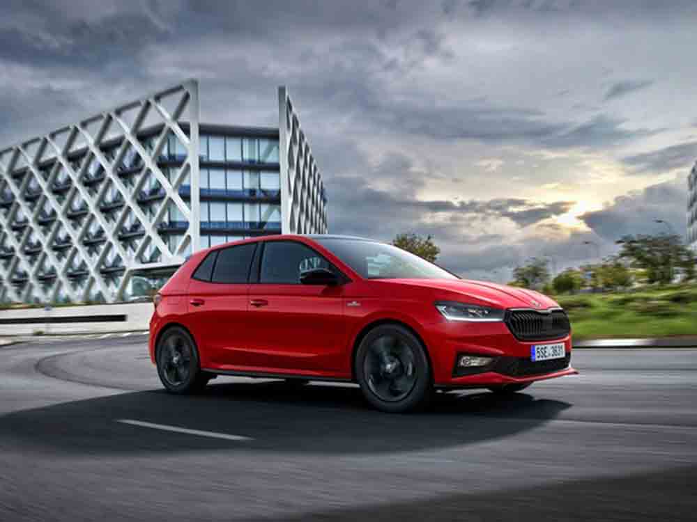 Bestellstart frei für den neuen sportlich designten Škoda Fabia Monte Carlo Bestellstart frei für den neuen sportlich designten Škoda Fabia Monte Carlo
