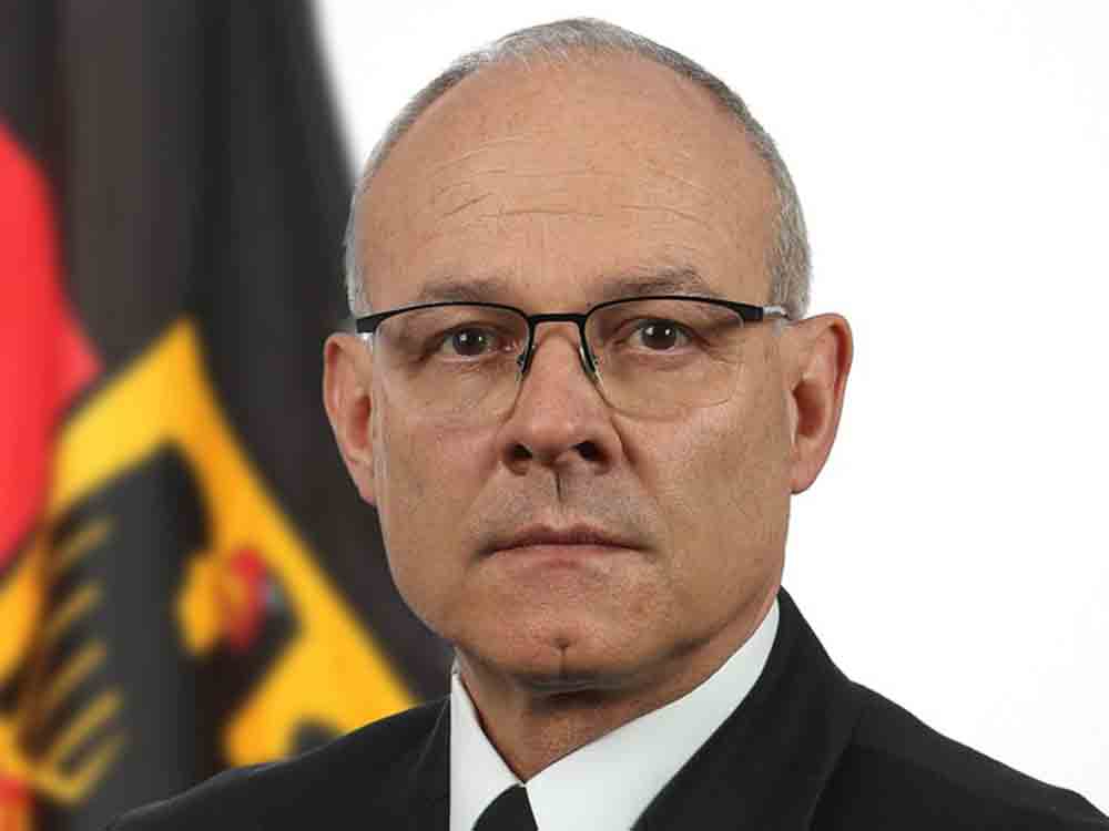 Flensburg, Vizeadmiral Kaack wird neuer Inspekteur der Marine
