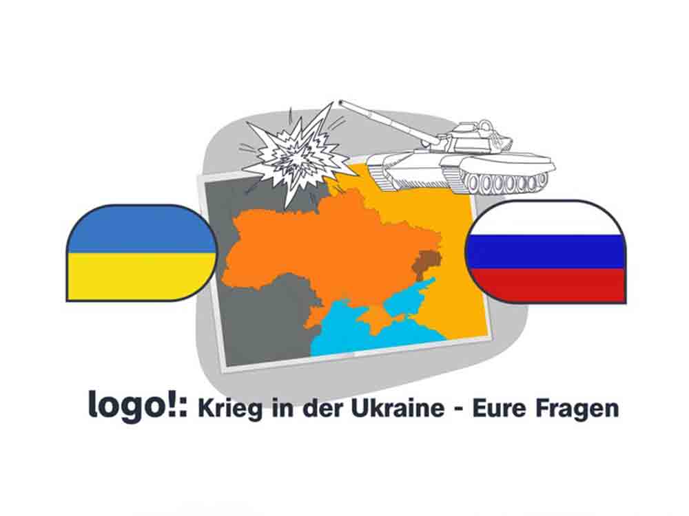 Viele Fragen von Kindern, »logo!« mit Sondersendung zum Krieg in der Ukraine