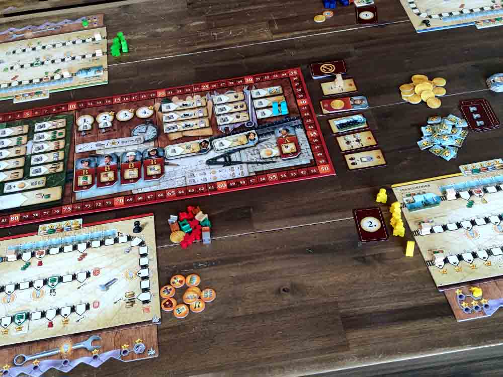 Gütersloh, »Ultimate Railroads«, »Hans im Glück« Verlag, Brands Spiele Check, Spielerezension von Hartmut Brand Gütersloh, »Ultimate Railroads«, »Hans im Glück« Verlag, Brands Spiele Check, Spielerezension von Hartmut Brand