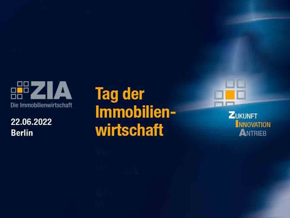 Zentraler Immobilien Ausschuss (ZIA), Deutschlands größter Immobilientag wieder Live