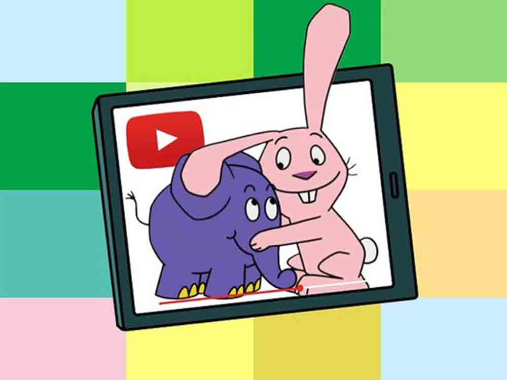 WDR startet Youtube Kanal für Vorschulkinder, »Der Elefant« zeigt Videos für 3 bis 6 Jährige