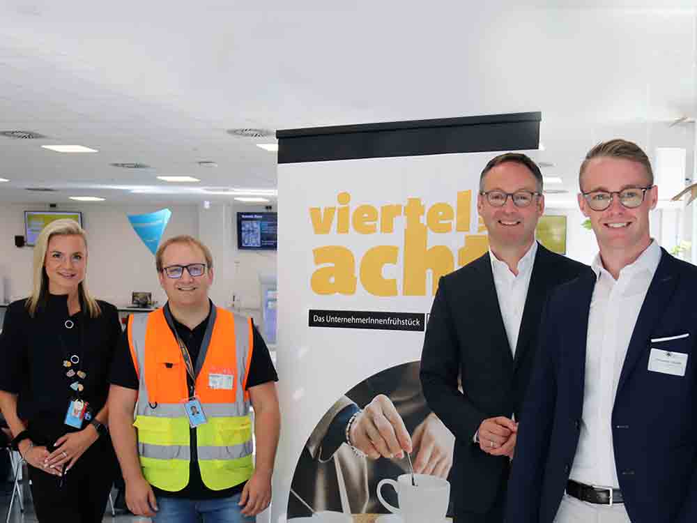 Rheda Wiedenbrück, »Viertelvoracht – das Unternehmerfrühstück für Aufgeweckte« zu Besuch beim Amazon Logistikzentrum Rheda Wiedenbrück, »Viertelvoracht – das Unternehmerfrühstück für Aufgeweckte« zu Besuch beim Amazon Logistikzentrum