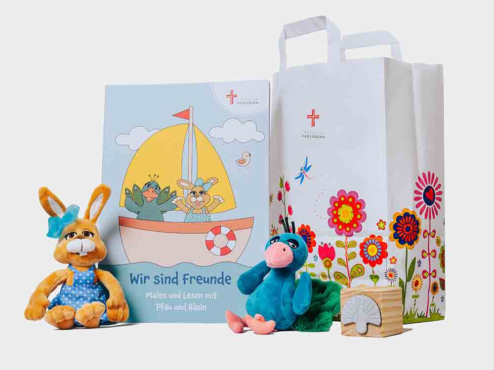 Gute Ideen zum Helfen weitertragen, mit Libori Charity Taschen können Menschen in der Ukraine unterstützt werden