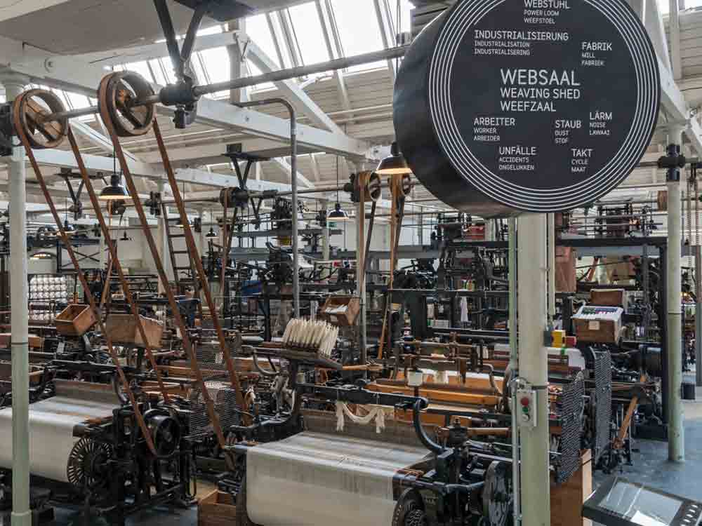 Im Takt der Maschinen, Inklusive Führung in Lautsprache und Gebärdensprache, LWL Industriemuseum Bocholt