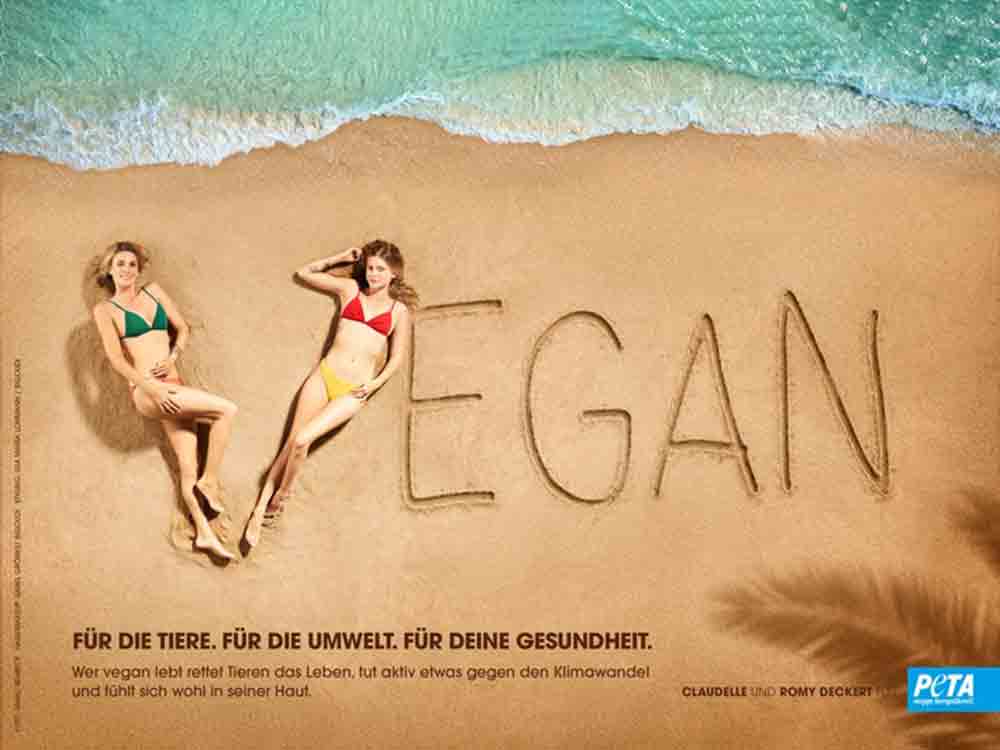 Schauspielerin Claudelle Deckert und Tochter Romy machen Lust auf Sommer, neues Vegan Motiv vom Mutter Tochter Dreamteam für Peta Schauspielerin Claudelle Deckert und Tochter Romy machen Lust auf Sommer, neues Vegan Motiv vom Mutter Tochter Dreamteam für Peta