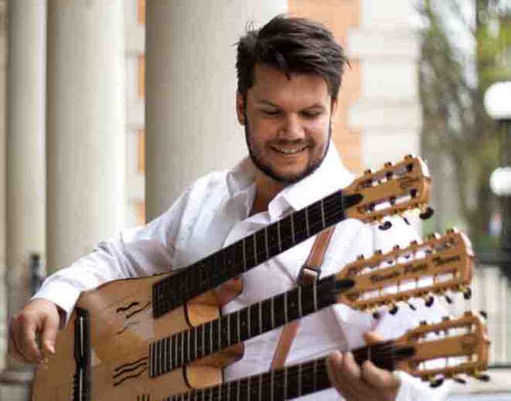 Gundelfingen, 31. Juli 2022, 14 Uhr, Sonntags Matinee mit Vicente Patiz »sonida del mundo« Gundelfingen, 31. Juli 2022, 14 Uhr, Sonntags Matinee mit Vicente Patiz »sonida del mundo«