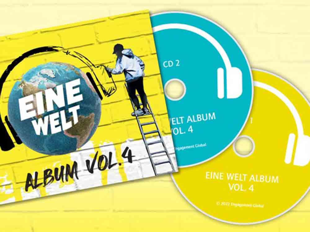 Starke musikalische Botschaften von jungen Menschen, Eine Welt Album Volume 4 jetzt erhältlich Starke musikalische Botschaften von jungen Menschen, Eine Welt Album Volume 4 jetzt erhältlich