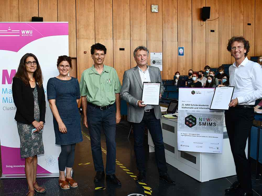 Universität Münster unterstützt NRW Schülerakademie Mathematik und Informatik