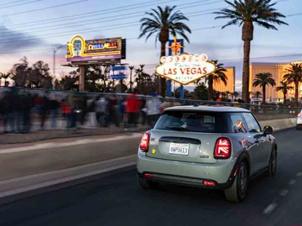Roadtrip zum Aufladen, mit dem Mini Electric von Los Angeles nach Las Vegas