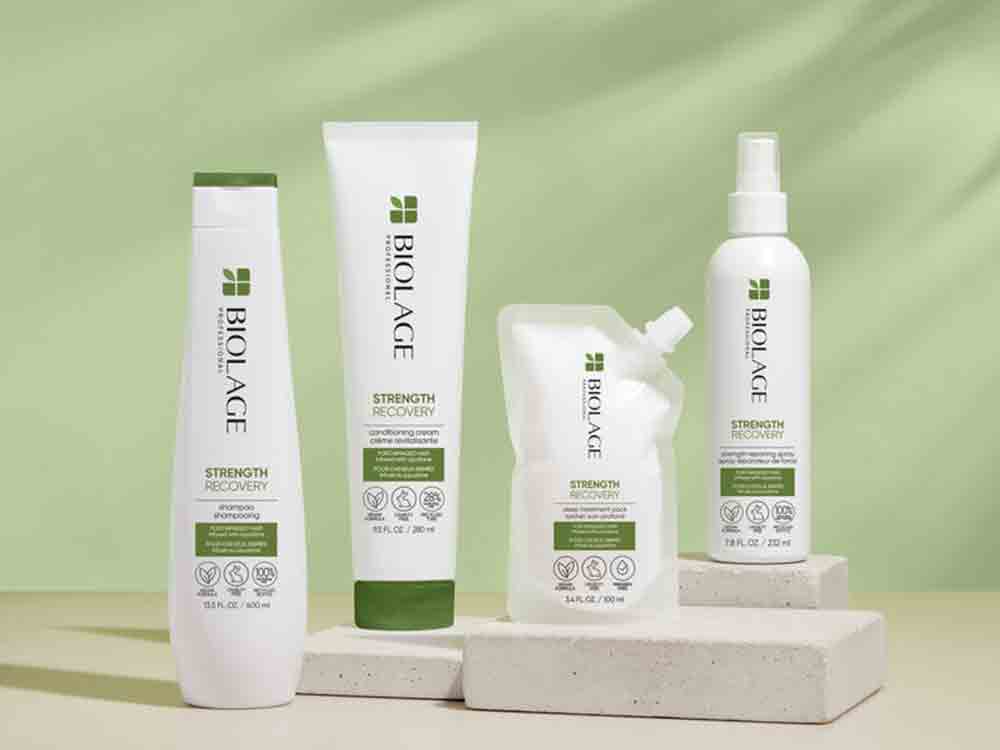 Biolage Professional Introduces Strength Recovery Collection, Infused With Vegan Squalane for Effective and Gentle Damage Repair