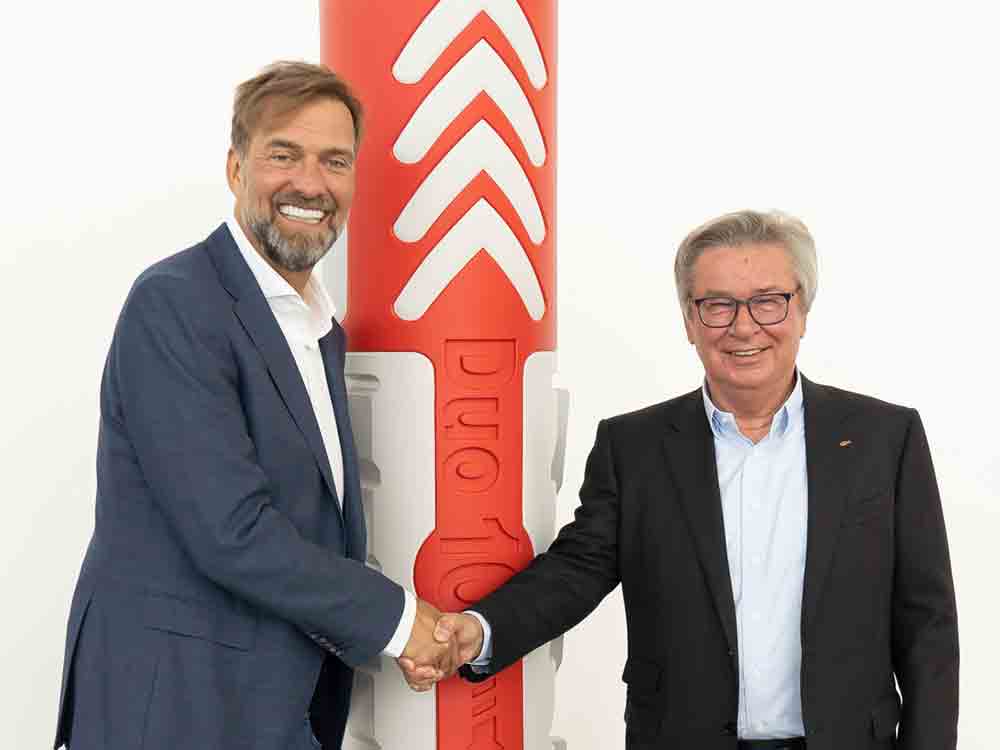 Zusammenarbeit mit dem Erfolgstrainer startet ab Januar 2023, Jürgen Klopp ist neuer Fischer Markenbotschafter, Rückkehr in seine Heimat Zusammenarbeit mit dem Erfolgstrainer startet ab Januar 2023, Jürgen Klopp ist neuer Fischer Markenbotschafter, Rückkehr in seine Heimat