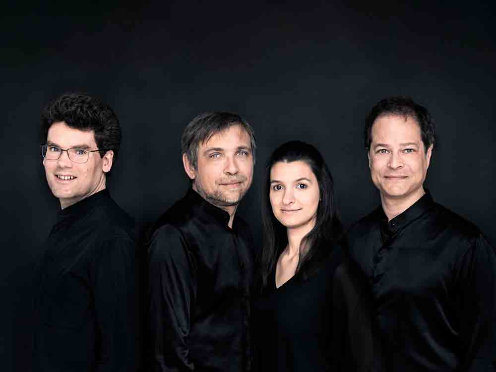 Delian Quartett im 3. Kammerkonzert der Bielefelder Philharmoniker, 21. November 2022