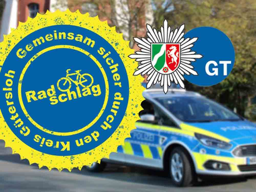 Polizei Gütersloh, Aktion Radschlag, Beleuchtungskontrollen am Kreisgymnasium Halle (Westfalen)