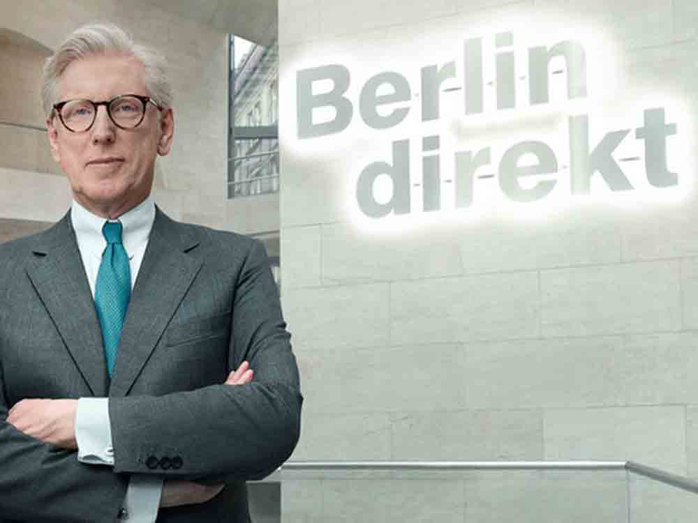 Berlin direkt im ZDF Marktführer der politischen TV Magazine, letzte Ausgabe 2022 mit Bundesgesundheitsminister zur Pandemie Bilanz Berlin direkt im ZDF Marktführer der politischen TV Magazine, letzte Ausgabe 2022 mit Bundesgesundheitsminister zur Pandemie Bilanz