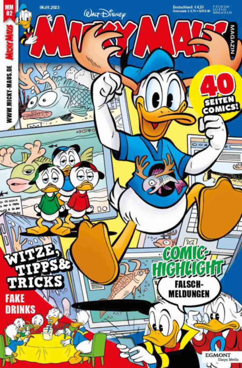 Das Micky Maus Magazin sucht einen Junior Chefredakteur