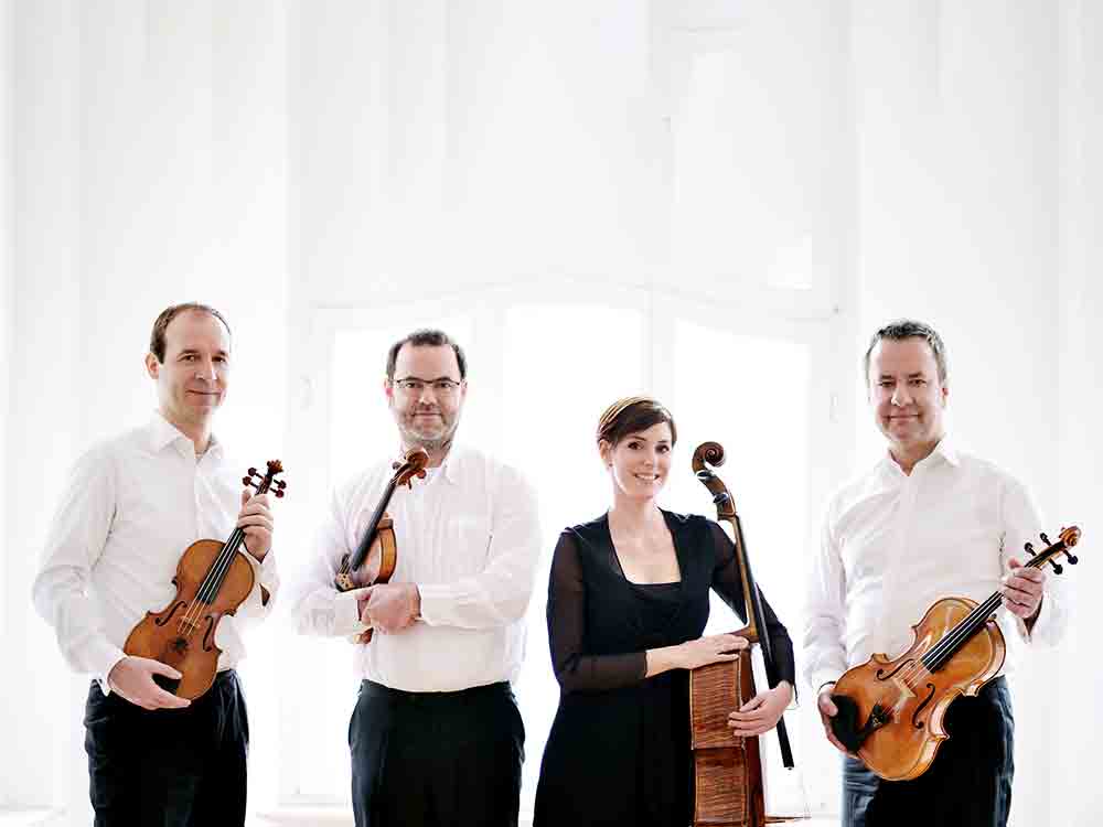 Beckum, Reinhold Quartett, Neue Musik von Philip Glass im Alten Pfarrhaus Vellern, 26. Januar 2023