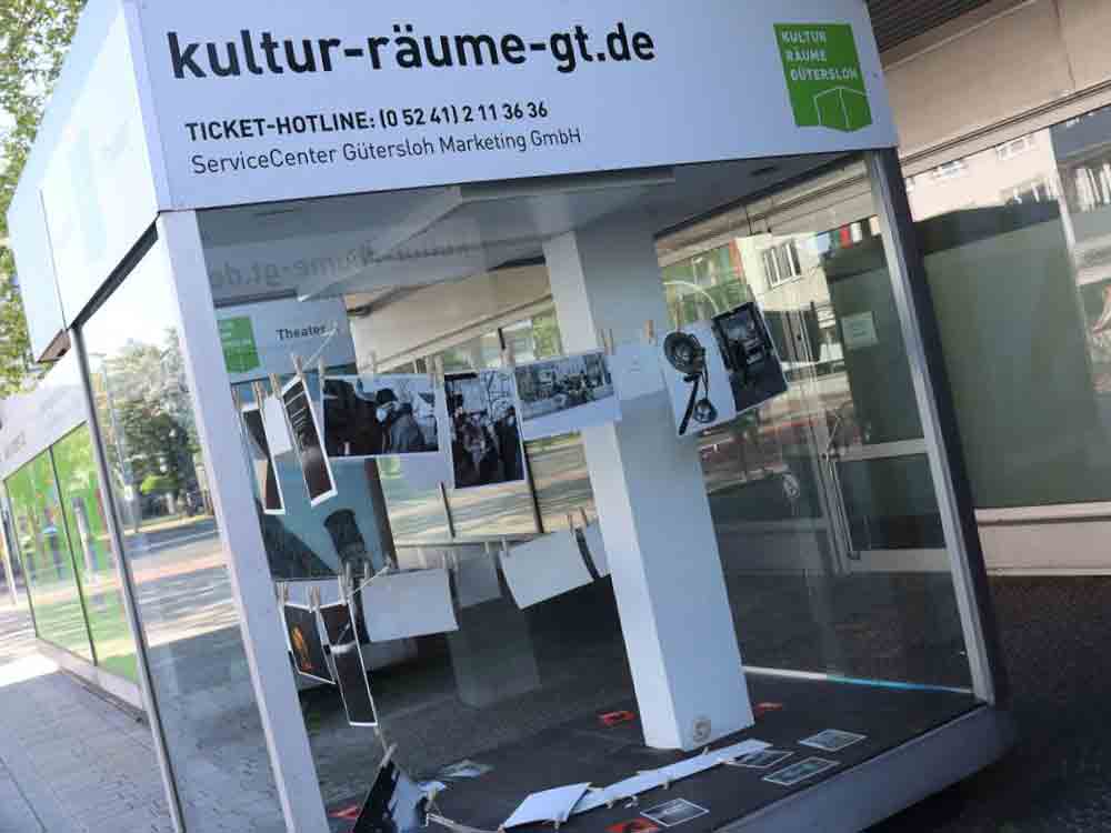 Angesagt in Gütersloh, Kunstvitrine zu vergeben, Ausstellungsfläche neben dem Rathaus verfügbar