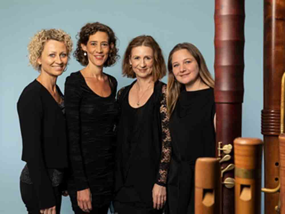 Lippstadt, Flautando Köln, »Kaleidoskop«, das Blockflötenquartett gastiert in der Jakobikirche, 6. Februar 2023 Lippstadt, Flautando Köln, »Kaleidoskop«, das Blockflötenquartett gastiert in der Jakobikirche, 6. Februar 2023