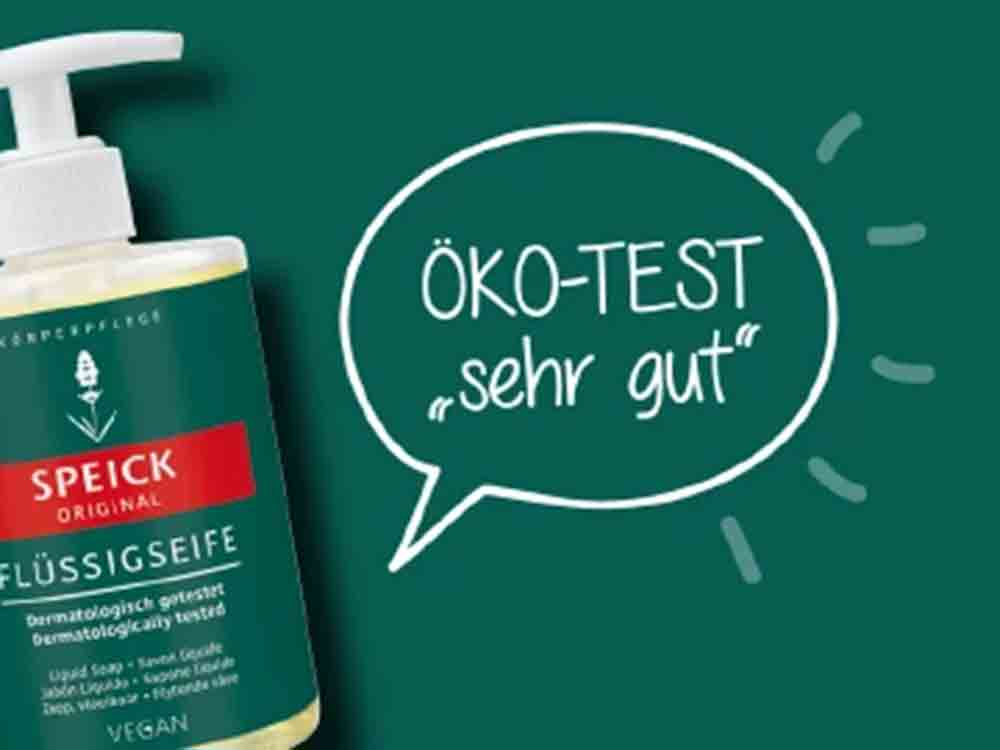 Öko Test bewertet Speick Original Flüssigseife mit »sehr gut«