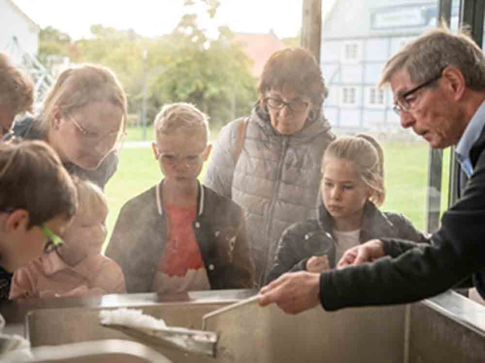 Bad Sassendorf, Sieden und Kulinarik, Aktionstag am Sonntag, 12. Februar 2023, in den Westfälischen Salzwelten Bad Sassendorf, Sieden und Kulinarik, Aktionstag am Sonntag, 12. Februar 2023, in den Westfälischen Salzwelten