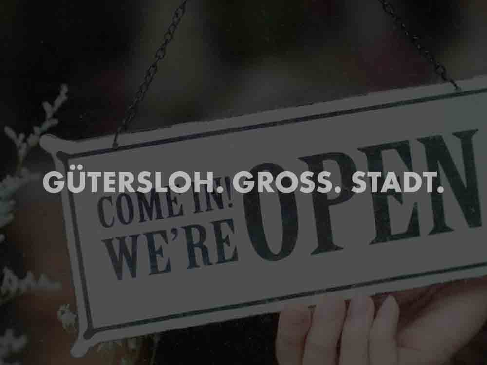 Stadtmarketing, neuer Slogan für Gütersloh: »Gütersloh. Groß. Stadt.« Stadtmarketing, neuer Slogan für Gütersloh: »Gütersloh. Groß. Stadt.«