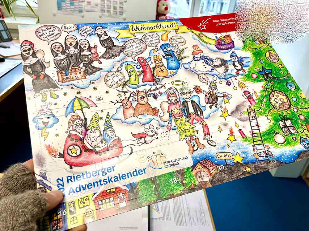 Rietberg, »Jede Oma zählt«, Frauen verkaufen Selbstgestricktes auf dem Wochenmarkt, 3. März 2023