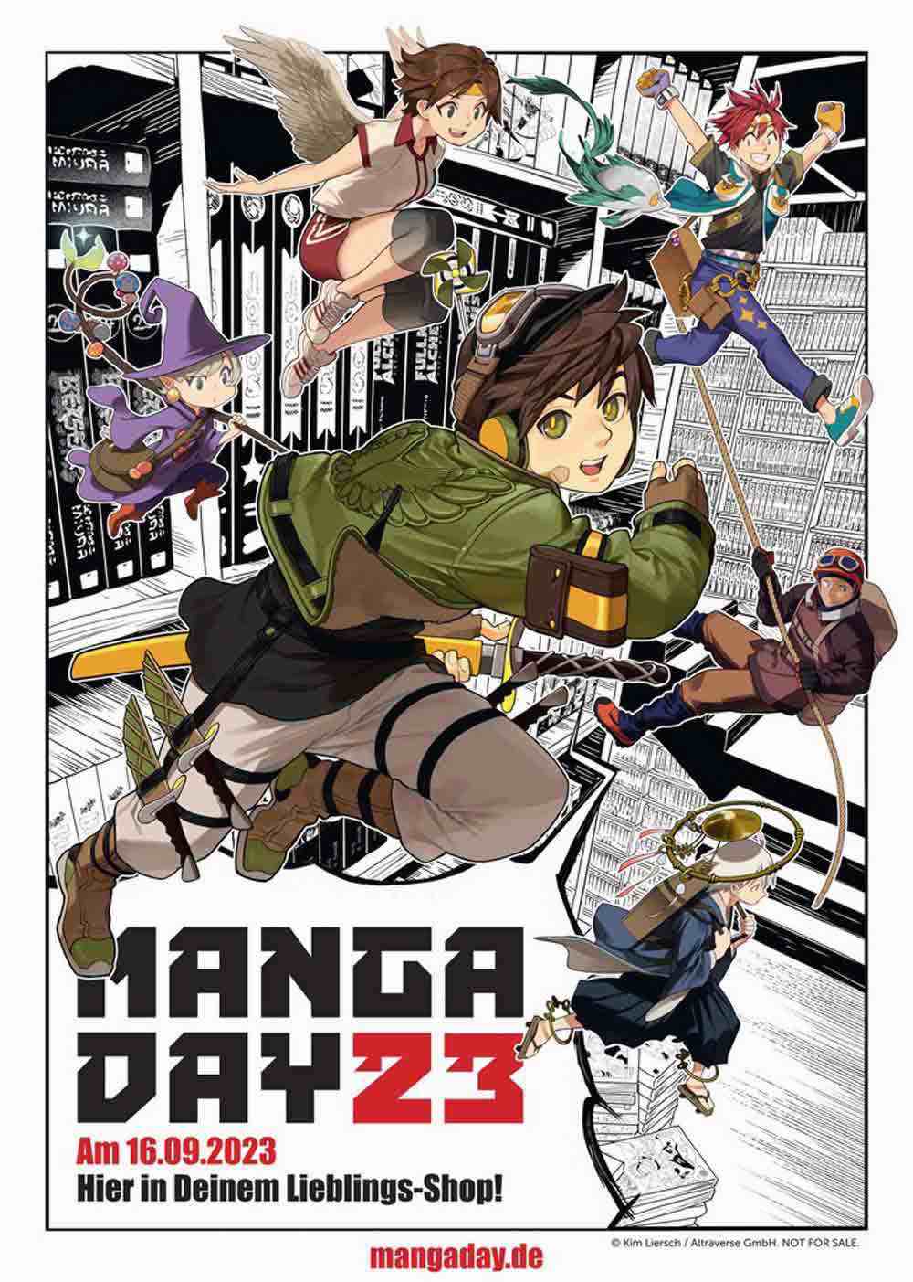 Manga Day am 16. September 2023, 1 Event Tag rund um Manga in Deutschland, Österreich und der Schweiz