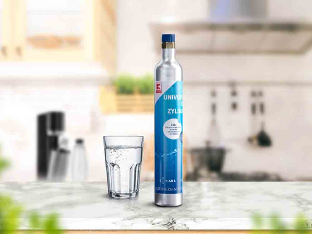 Kaufland, CO2 Zylinder für Wassersprudler nun auch unter der Kaufland Marke K Classic Kaufland, CO2 Zylinder für Wassersprudler nun auch unter der Kaufland Marke K Classic