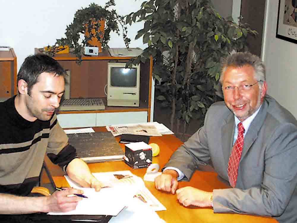 Klaus Brandner über Perspektiven und Chancen für Gütersloh, August 2002 Klaus Brandner über Perspektiven und Chancen für Gütersloh, August 2002