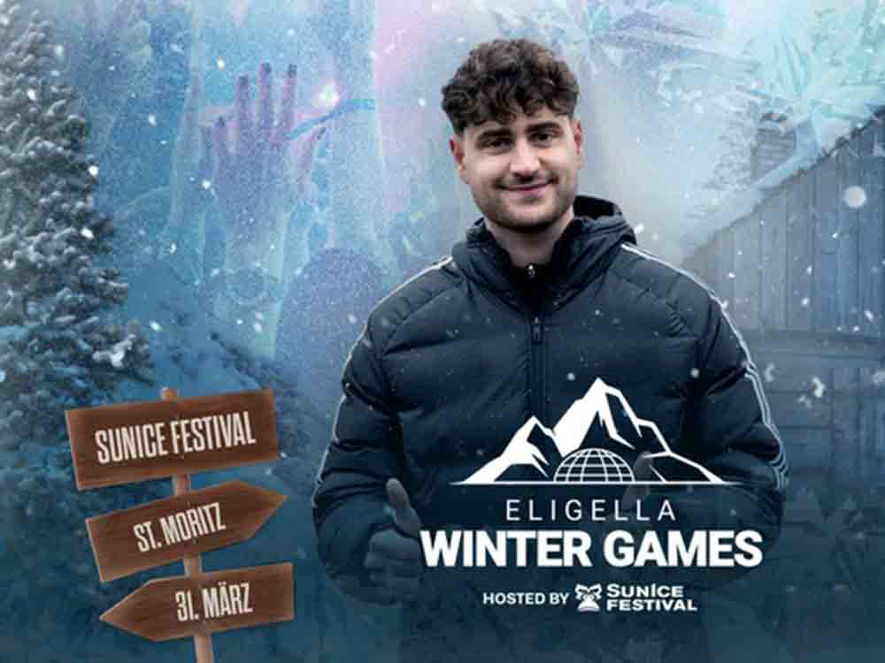 Streamer Größen rund um Eligella: Joyn zeigt am 31. März 2023 die »Eligella Winter Games« im Livestream ab 15 Uhr Streamer Größen rund um Eligella: Joyn zeigt am 31. März 2023 die »Eligella Winter Games« im Livestream ab 15 Uhr