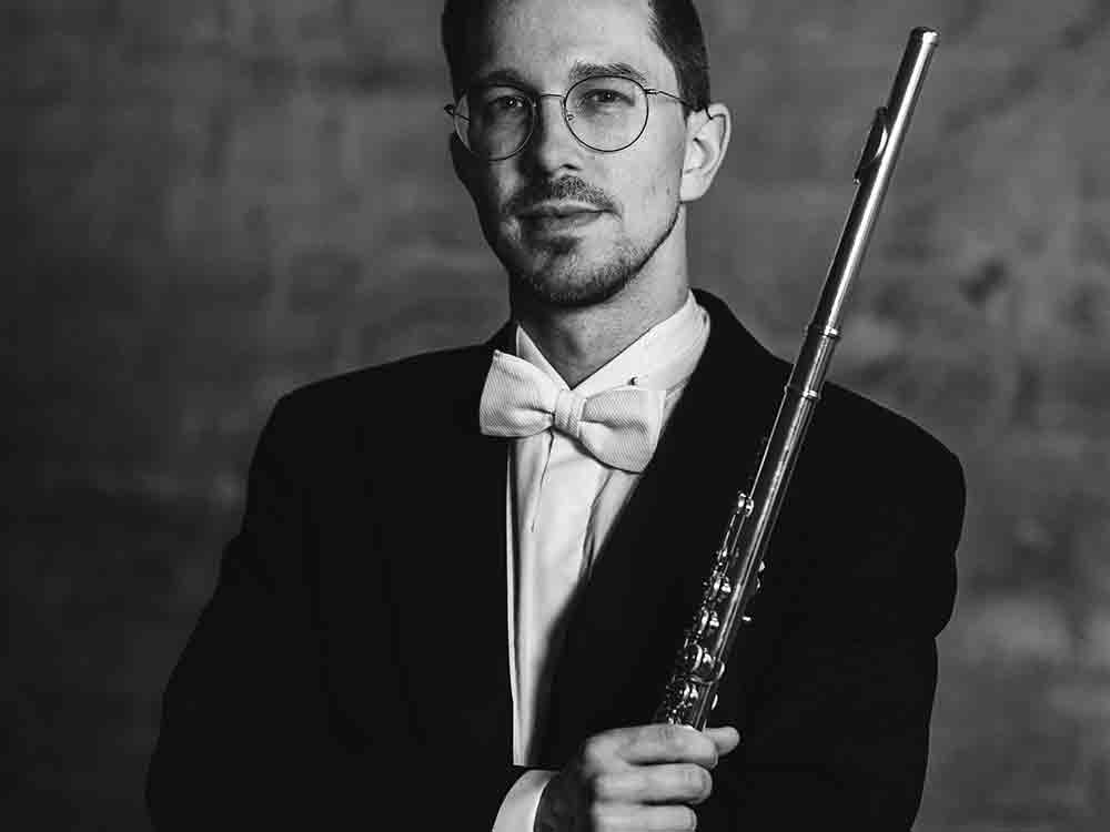 Flötentöne: 7. Kammerkonzert der Bielefelder Philharmoniker stellt Holzblasinstrument in den Mittelpunkt, 3. April 2023 Flötentöne: 7. Kammerkonzert der Bielefelder Philharmoniker stellt Holzblasinstrument in den Mittelpunkt, 3. April 2023