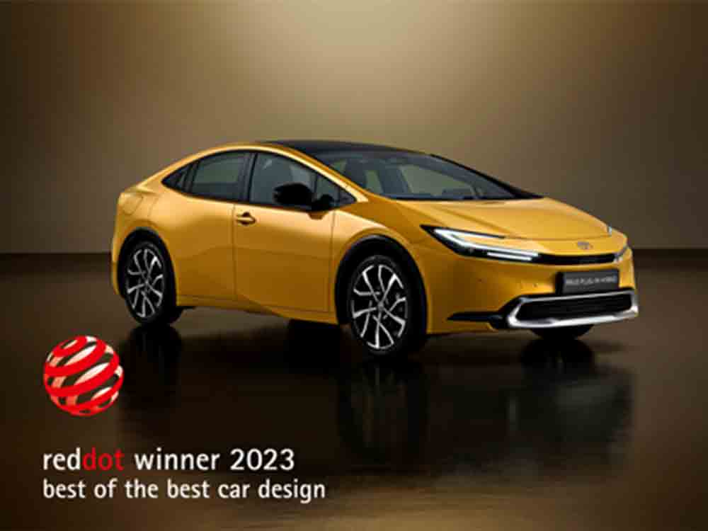 Toyota Prius gewinnt Red Dot Design Award 2023, Hybrid Pionier mit höchster Auszeichnung »Best of the Best« geehrt Toyota Prius gewinnt Red Dot Design Award 2023, Hybrid Pionier mit höchster Auszeichnung »Best of the Best« geehrt