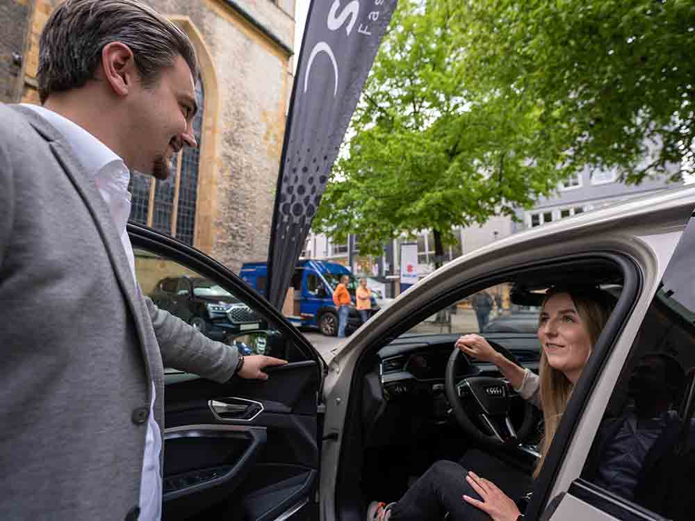 Bielefeld, »La Strada« bietet mobile Inspirationen, Mobilitäts Salon lädt in die Bielefelder Altstadt, 5. bis 7. Mai 2023 Bielefeld, »La Strada« bietet mobile Inspirationen, Mobilitäts Salon lädt in die Bielefelder Altstadt, 5. bis 7. Mai 2023
