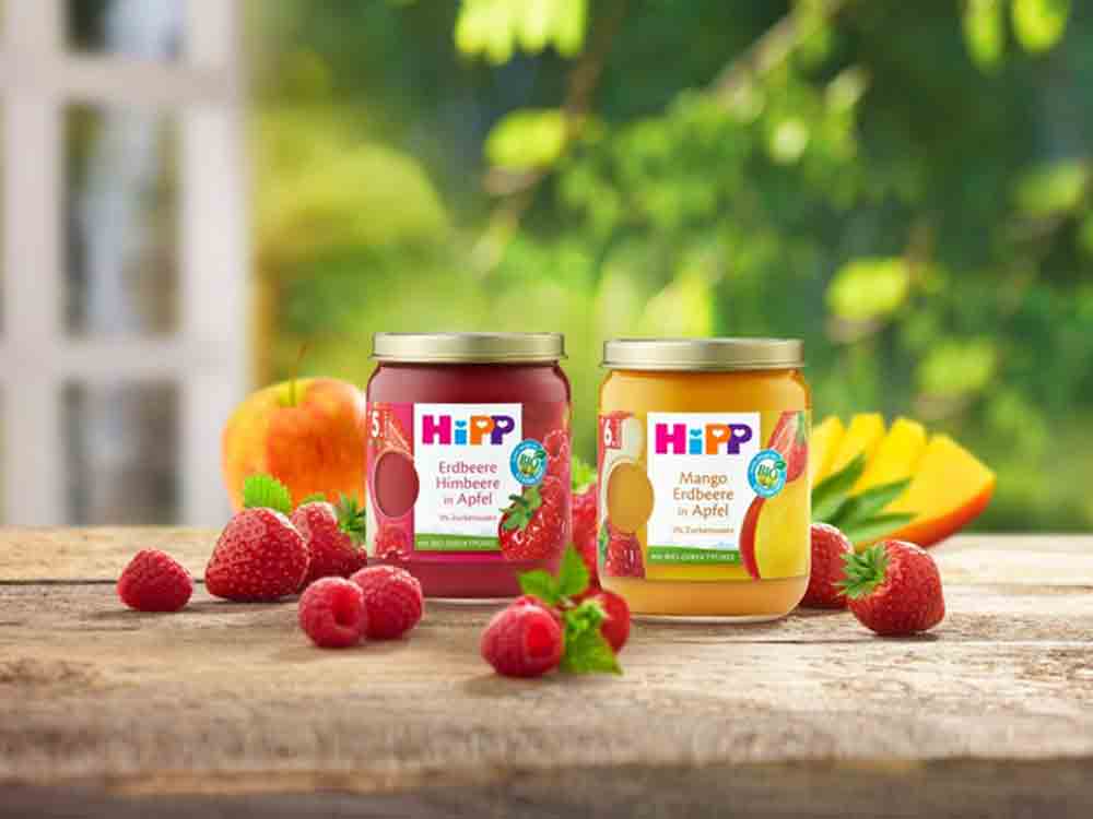 Hipp bringt Premium Früchte ins Babyglas